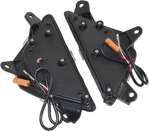 مؤشر LED لإشارات الانعطاف الأمامي من E-Mark ضوء النهار الجري لـ KAWASAKI Ninja 250 300 EX300 2013-2018، Ninja 400 EX400 2018-2024، Ninja 650 EX650 2012-2024 23040-0135، 23040-0136 (دخان) in Saudi Arabia
