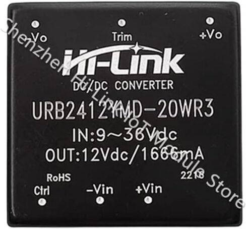 DC/DC URB2412YMD-20WR3 24V to 12V 1666mA Isolated Converter Power Supply Module Down Swtich in Saudi Arabia