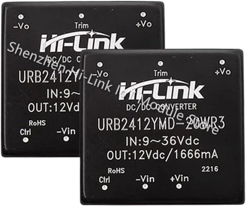 DC/DC URB2412YMD-20WR3 24V to 12V 1666mA Isolated Converter Power Supply Module Down Swtich in Saudi Arabia