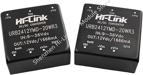 DC/DC URB2412YMD-20WR3 24V to 12V 1666mA Isolated Converter Power Supply Module Down Swtich in Saudi Arabia