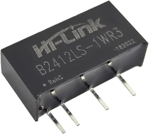 10pcs/Lot B2412LS-1WR3 24V to 12V 1W DC DC Isolated Power Supply Module High Efficiency Low Ripple in Saudi Arabia