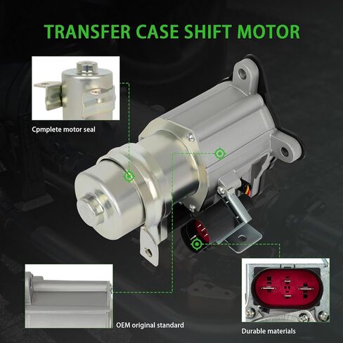 SCITOO 83-1201 4WD Transfer Case Shift Motor Actuator for 2003-2006 2008-2010 For Porsche Cayenne,2004-2016 For Volkswagen Touareg in Saudi Arabia
