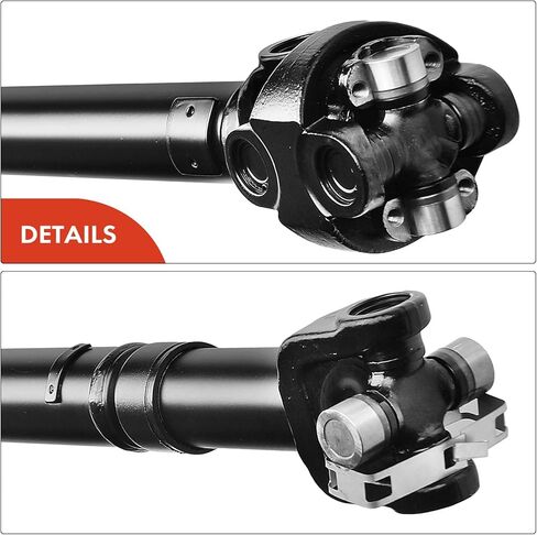 A-Premium Front Complete Drive Shaft Prop Shaft Driveshaft Assembly Compatible with 2003-2006 Jeep Wrangler 2003 2004 2005 2006 L4 2.4L, [4WD, Manual Transmission], Replace# 52853402AB, 52853402AD in Saudi Arabia