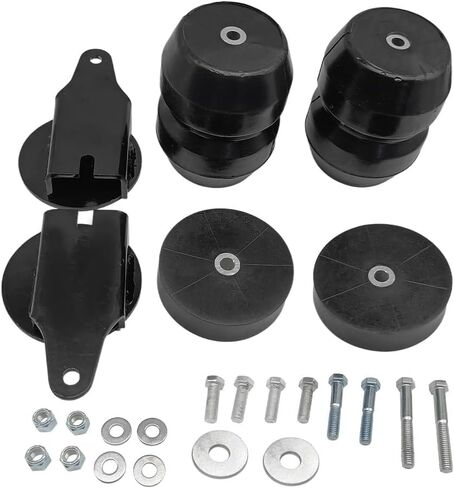 1 Pair Rear Suspension Bump Stop Fit for Silverado 1500 2500 1999-2010 GMC Sierra 1500 2500 1999-2010, Rear Rubber Helper Suspension Springs Replace GMRCK25S in Kuwait