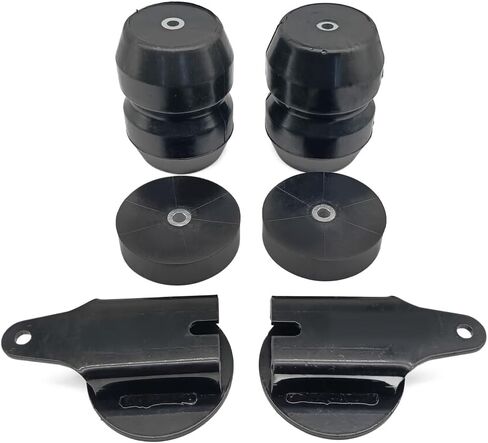 1 Pair Rear Suspension Bump Stop Fit for Silverado 1500 2500 1999-2010 GMC Sierra 1500 2500 1999-2010, Rear Rubber Helper Suspension Springs Replace GMRCK25S in Kuwait