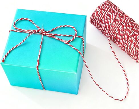 Christmas Red and White Twine,Red and White String 328ft in Saudi Arabia