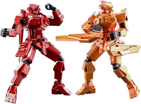 T13 Action Figure 2Pack Sets, Already Assembled Titan 13 Warrior Figures, Multi-Jointed Movable Action Figure, Lucky 13 Collectible Toy, Dummy 13 Action Figures for 6 7 8 9 10 11 12 Years Old Kids in Saudi Arabia