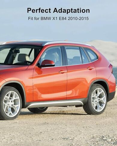لوحة شبكة تهوية أمامية يسارية تناسب BMW X1 E84 2010 2011 2012 2013 2014 2015، غطاء تهوية أسود لاستبدال لوحة العدادات 64229258362، غطاء منفذ فتحة تهوية أسود in Kuwait