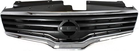 Garage-Pro Grille Assembly Compatible With 2007-2009 Nissan Altima Chrome Shell with Painted Dark Gray Insert Plastic Sedan Grille in Saudi Arabia