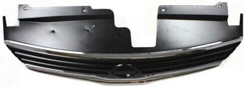 Garage-Pro Grille Assembly Compatible With 2007-2009 Nissan Altima Chrome Shell with Painted Dark Gray Insert Plastic Sedan Grille in Saudi Arabia