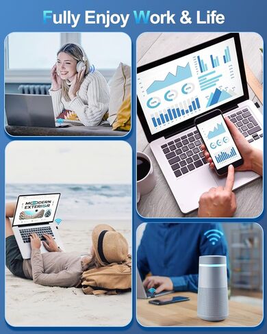 ZEXMTE USB Bluetooth Adapter for PC (5.1 Pro) with FPC Antenna, 50M Long Distance Stable Signal Bluetooth Dongle, Mini Bluetooth Adapter Receiver for Desktop Laptop, Windows 11/10/8 Plug & Play in Saudi Arabia