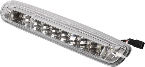 ECOTRIC LED Rear Roof Third 3RD Brake Light Compatible with 2007-2013 Chevy Chevrolet Silverado/GMC Sierra 1500 2500 3500HD LED Cargo High Mount Stop Lamp - Clear Lens in Saudi Arabia