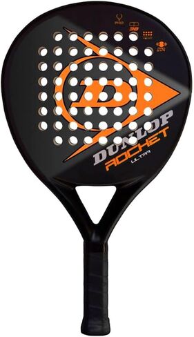 مضرب Dunlop Sports Rocket Ultra Padel، أسود/أصفر in Saudi Arabia
