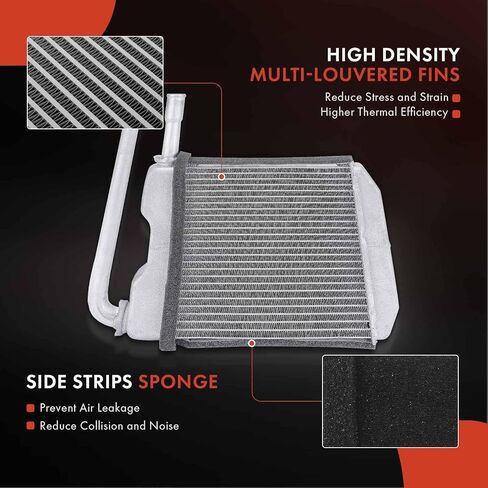 A-Premium HVAC Heater Core Compatible with - 1991-2005 - Chevrolet Astro & GMC Safari, Rear in Saudi Arabia