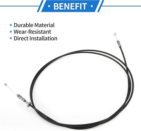 Hood Release Cable No.5363060060 Hood Latch Cable for Toyota for Land CRUISER 1998-2002 1 Pcs in Saudi Arabia