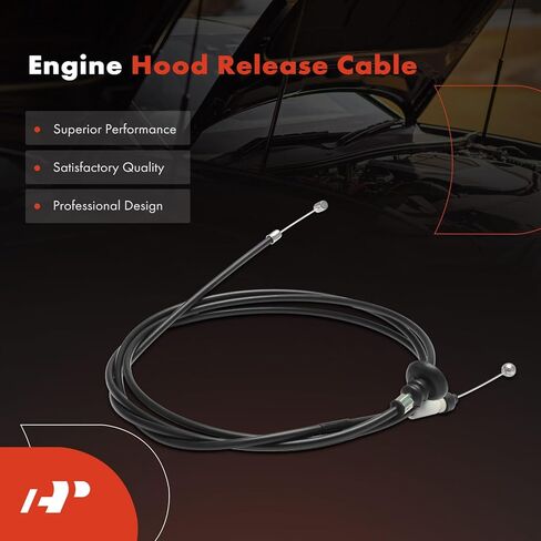 A-Premium Front Hood Latch Release Cable Without Handle Compatible with Scion xB 2008-2015, 73 Inch in Saudi Arabia
