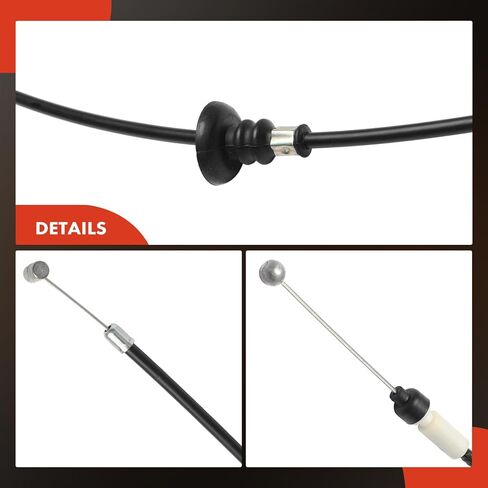 A-Premium Front Hood Latch Release Cable Without Handle Compatible with Scion xB 2008-2015, 73 Inch in Saudi Arabia