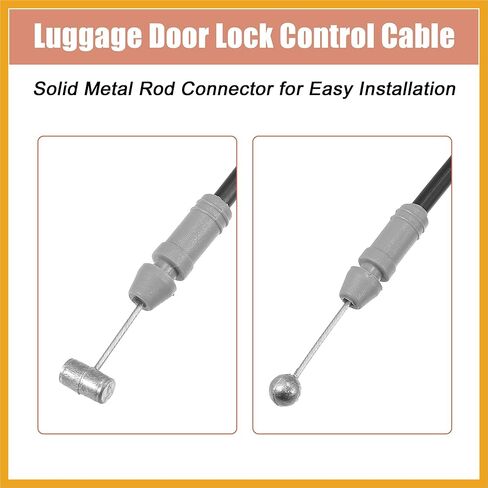 Trunk Lock Latch Release Cable for Toyota Corolla 09-13 Deck Lid Release Cable 64607-12870 Car Luggage Door Lock Control Cable Tailgate Release Cable Replacement 14ft Replacement in Saudi Arabia