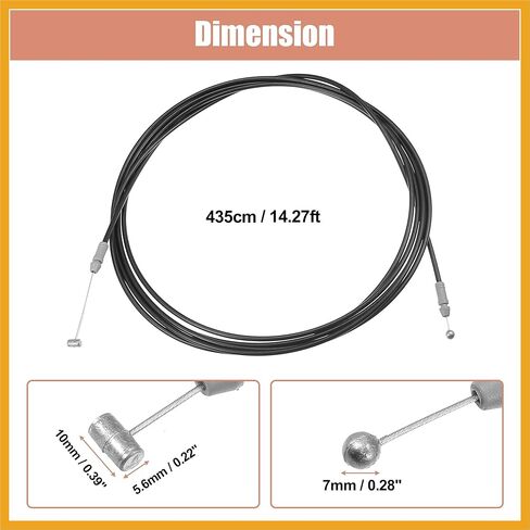 Trunk Lock Latch Release Cable for Toyota Corolla 09-13 Deck Lid Release Cable 64607-12870 Car Luggage Door Lock Control Cable Tailgate Release Cable Replacement 14ft Replacement in Saudi Arabia