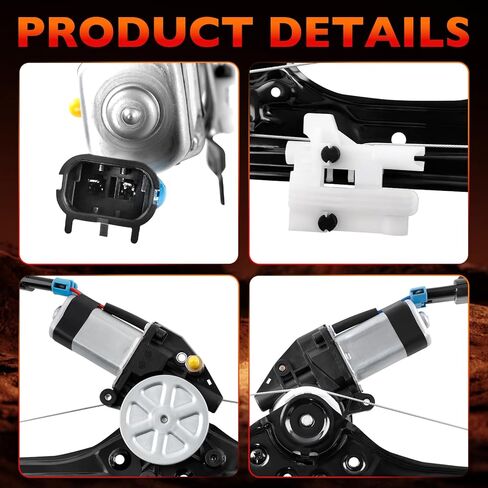 Electric Power Window Regulator Front Left Driver Side with Panel Without Motor- Compatible with 2007-2017 Ford Expedition & Lincoln Navigator- Replace 749-542 7L1Z7823201B 9L1Z7823201A in Saudi Arabia