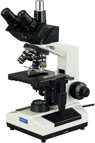 OMAX 40X-2500X Full Size Lab Digital Trinocular Compound LED Microscope with 14MP USB Camera and 3D Mechanical Stage - M837ZL-C140U in Kuwait