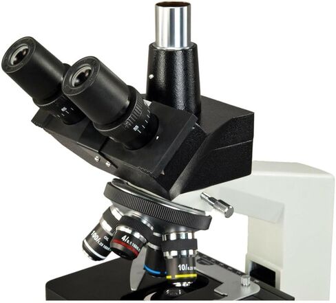 OMAX 40X-2500X Full Size Lab Digital Trinocular Compound LED Microscope with 14MP USB Camera and 3D Mechanical Stage - M837ZL-C140U in Kuwait