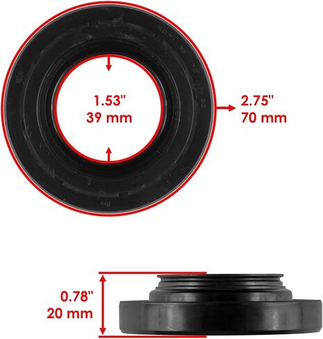 Powersports Replacement Parts for 91251-HN2-003 91251HN2003 Drive Shaft Oil Seal for Honda Foreman 2001-14 Mod-C33C-1644 in Saudi Arabia