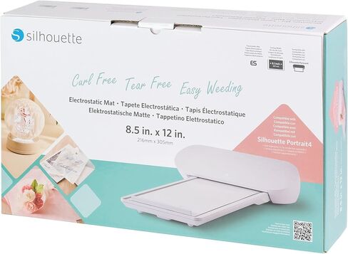 Silhouette Electrostatic Cutting Mat for use with Cameo 5 and Cameo 5 Plus models - 12 x 12 (Matte Pink) in Kuwait