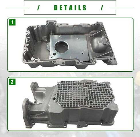 Lower Engine Oil Pan & Drain Plug Compatible with Ford Escape 2009-2012 Fusion 2006-2012 Lincoln Zephyr 2006 Mercury Mariner 2009-2011 Milan 2006-2011 V6 3.0L in Saudi Arabia
