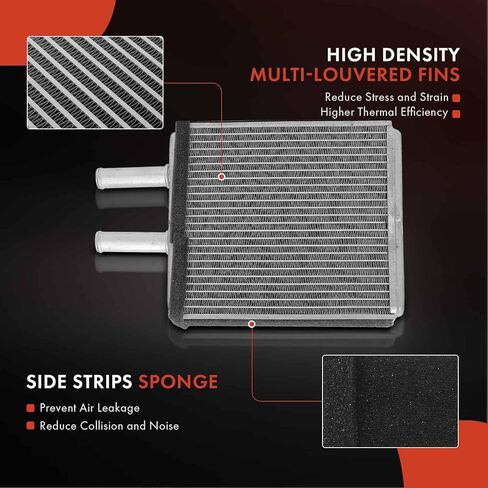 A-Premium HVAC Heater Core Compatible with Kia Sportage 2001-2002 2.0L, Replace# 0K0706110 in Saudi Arabia