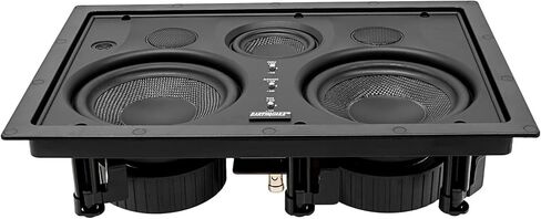 EARTHQUAKE Sound BTA-3.0 2-Channel Bluetooth in-Wall Power Amplifier with Two 3-inch Edgeless in-Ceiling Moisture-Resistant Speakers in Kuwait