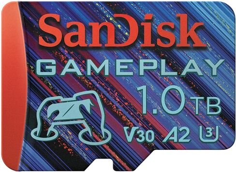 SANDISK 1TB Gameplay microSD Memory Card for Mobile Gaming - Up to 190MB/s, for Handheld Console Gaming - SDSQXAV-1T00-GN6XN in Kuwait