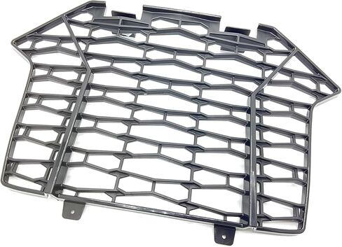 Polaris RZR Fascia Grill, Front, Gloss Black, Genuine OEM Part 5456612-070, Qty 1 in Saudi Arabia