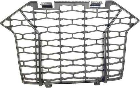 Polaris RZR Fascia Grill, Front, Gloss Black, Genuine OEM Part 5456612-070, Qty 1 in Saudi Arabia