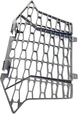 Polaris RZR Fascia Grill, Front, Gloss Black, Genuine OEM Part 5456612-070, Qty 1 in Saudi Arabia