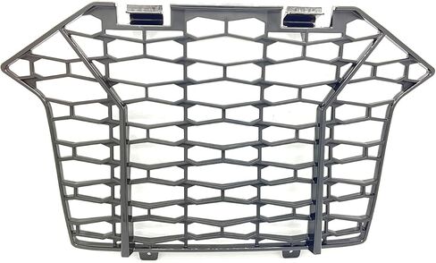 Polaris RZR Fascia Grill, Front, Gloss Black, Genuine OEM Part 5456612-070, Qty 1 in Saudi Arabia