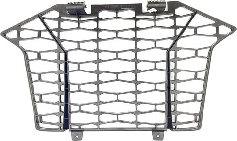 Polaris RZR Fascia Grill, Front, Gloss Black, Genuine OEM Part 5456612-070, Qty 1 in Saudi Arabia