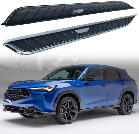 2Pcs Running Boards Side Steps Nerf Bars - Exact Fit for Acura ADX 2025 Heavy Duty Pedal for SUV in Saudi Arabia