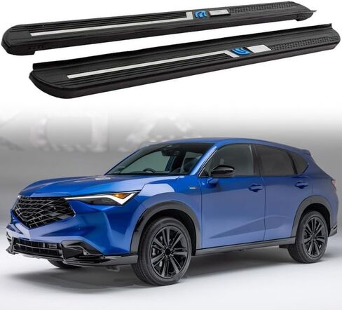 قطعتان من ألواح الجري ذات الدرجات الجانبية وقضبان Nerf - مناسبة تمامًا لدواسة Acura ADX 2025 شديدة التحمل لسيارات الدفع الرباعي in Saudi Arabia