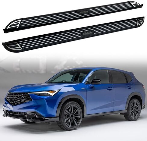 قطعتان من ألواح الجري ذات الدرجات الجانبية وقضبان Nerf - مناسبة تمامًا لدواسة Acura ADX 2025 شديدة التحمل لسيارات الدفع الرباعي in Saudi Arabia