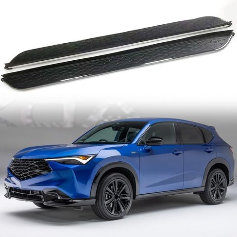 قطعتان من ألواح الجري ذات الدرجات الجانبية وقضبان Nerf - مناسبة تمامًا لدواسة Acura ADX 2025 شديدة التحمل لسيارات الدفع الرباعي in Saudi Arabia