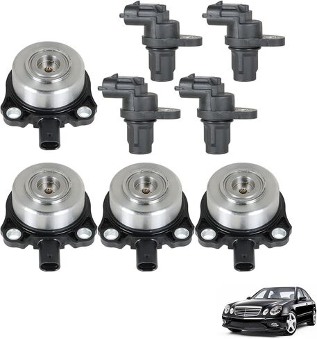 munirater أجهزة استشعار موضع عمود الحدبات ومجموعة مغناطيس الضابط لاستبدال 2005-2015 ML350 GL550 S550 S400 2720510177 A2729050043 in Kuwait