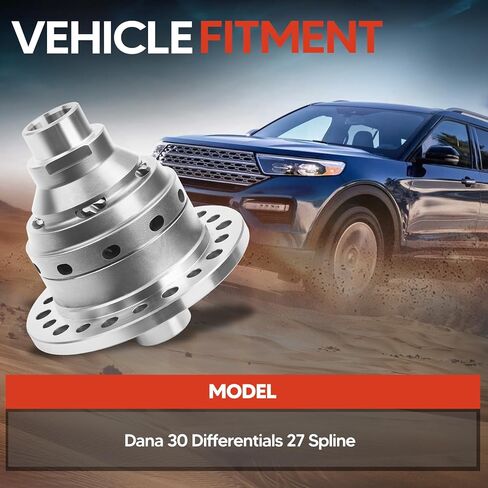 ترس تفاضلي محدود الانزلاق من Front Worm Gear، مناسب لـ Dana 30 Front 27 Spline، استبدل OE SL D30-4-27-LSD in Saudi Arabia