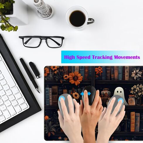 لوحة ماوس مكتبية من Dark Academia مقاس XL لوحة ماوس مكتبية كبيرة ممتدة للألعاب، لوحة مفاتيح كمبيوتر محمول ولوحة مفاتيح للكمبيوتر المحمول باللون الأخضر الغامض، سجادة حماية سطح المكتب للنساء والبنات مقاس 31.5 × 11.8 بوصة in Kuwait