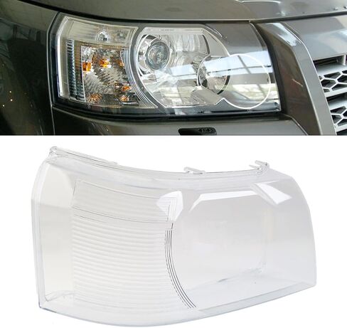 Cndoci37 Car Headlamp Lighting Lamp Shell Cover, Headlight Lamp Lampshade Cover Shell Right Side For Land Rover Freelander 2 2007-2012, Right in Saudi Arabia