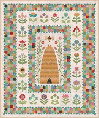 Lori Holt Honey Bee Garden Sew Simple Shapes™ – 93 Sturdy Plastic Applique Templates for The Honey Bee Garden Sew Along – Fussy Cutting & Quilting Templates in Saudi Arabia