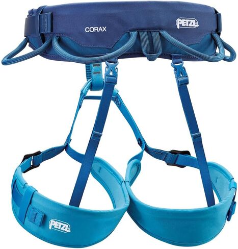 Petzl CORAX Harness - Versatile and Fully Adjustable Rock Climbing, Ice Climbing and Mountaineering Harness in Kuwait