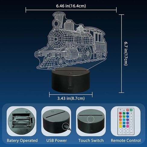 ARERG Can't Hear You I'm Gaming Night Light, 3D Illusion Gamer Lamp 16 Colors Changeable Touch Base Remote Control Game Room Decor, Gamer Gifts for Boys Kids Teenagers Birthday Christmas in Saudi Arabia