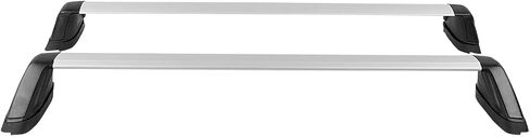Spec-D Tuning Black Aluminum Baggage Cargo Rail Cross Bar Roof Rack Compatible with 2008-2014 Subaru Impreza WRX in Saudi Arabia