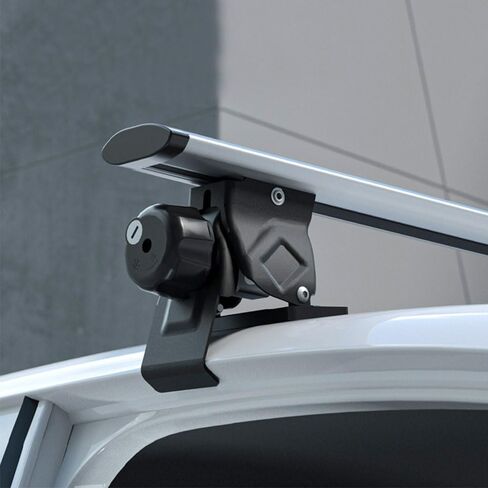 2Pcs Aluminum Roof Rack Cross Bars Fits for Scion xB Base Wagon 2004-2015 Roof Rack Cargo Carrier Anti-Theft Lockable Rooftop Racks Crossbars for Luggage, Skis, Bikes and Outdoor Gear (Black) in Kuwait